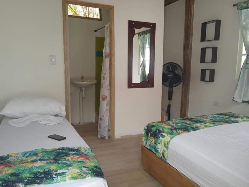 Hostal Punta Cangrejo San Onofre ภายนอก รูปภาพ