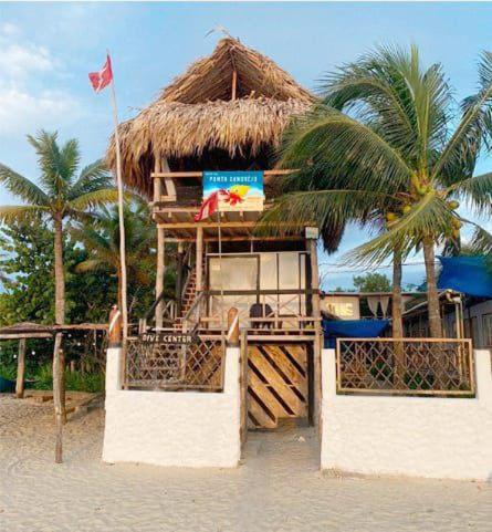 Hostal Punta Cangrejo San Onofre ภายนอก รูปภาพ